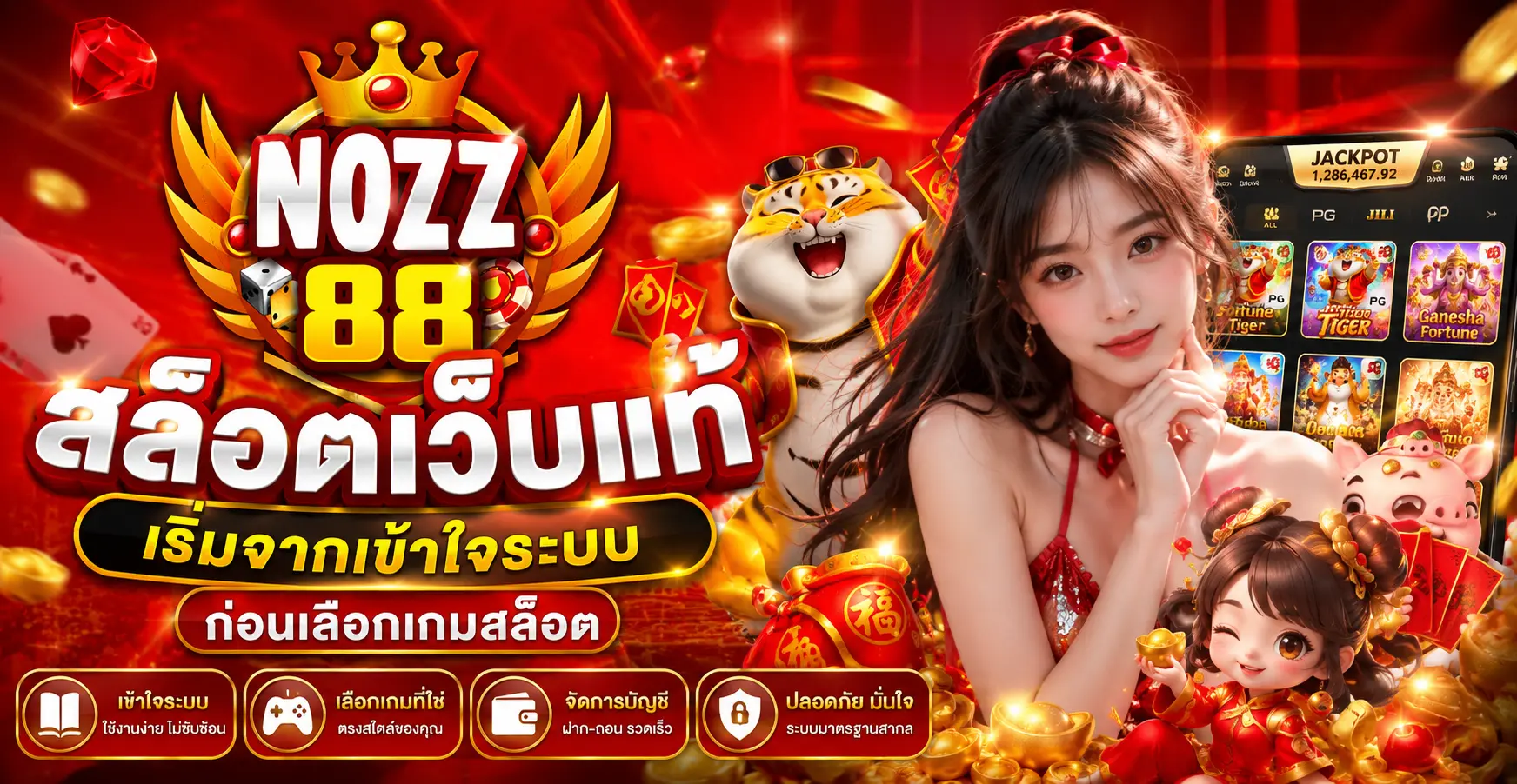 สล็อตเว็บแท้ เริ่มจากเข้าใจระบบก่อนเลือกเกมสล็อต